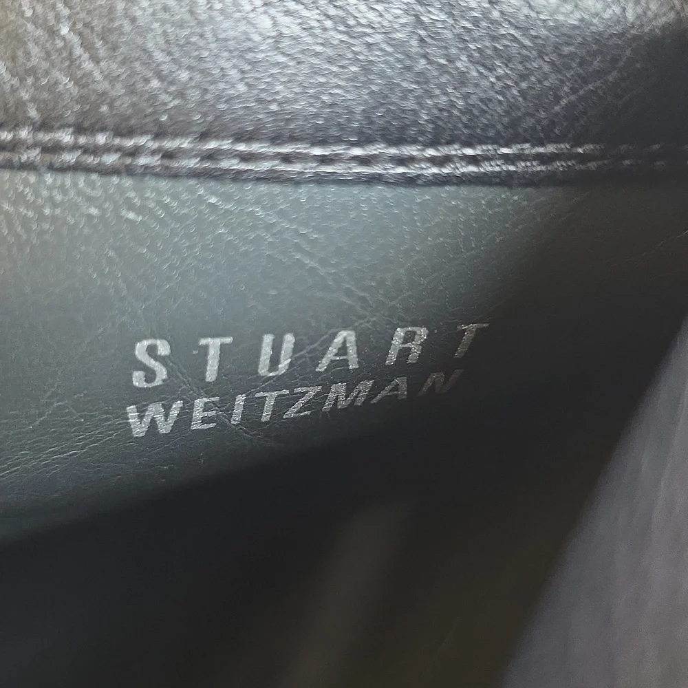 🌸Stuart‎ Weitzman Reserve Leather Black Over-the-Knee Boots